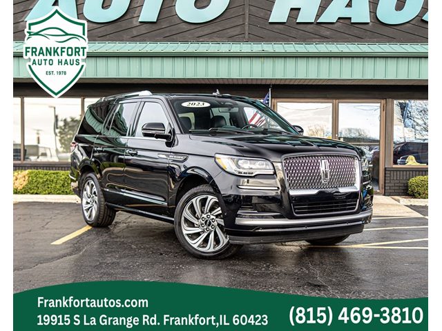 Infinite Black 2023 Lincoln Navigator SUV / Crossover Four-Wheel Drive Automatic