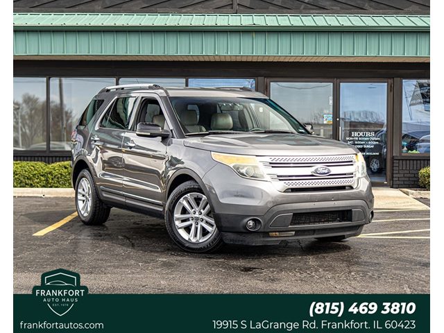 Gray (Sterling Grey Metallic) 2011 Ford Explorer XLT 4WD SUV / Crossover All-Wheel Drive Automatic