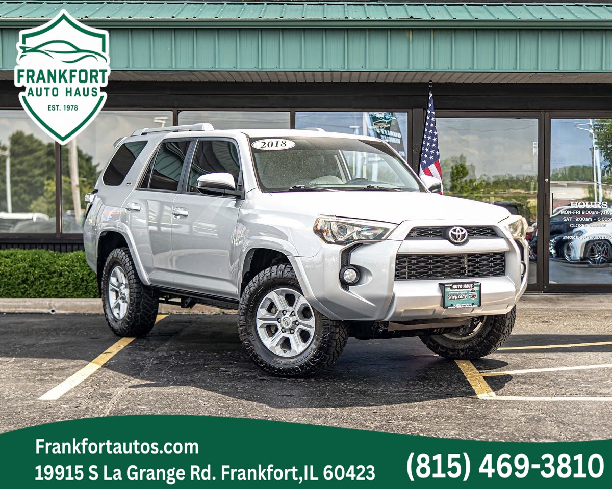 Classic Silver Metallic 2018 Toyota 4Runner SUV / Crossover Four-Wheel Drive Automatic