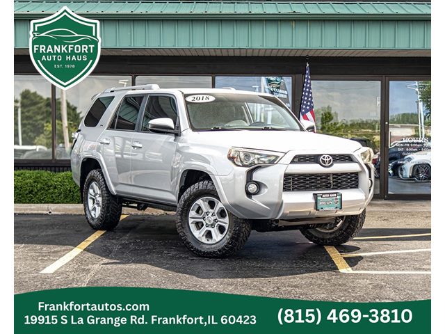 Classic Silver Metallic 2018 Toyota 4Runner SUV / Crossover Four-Wheel Drive Automatic