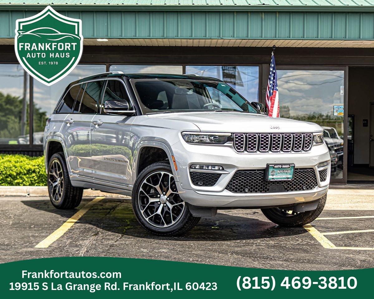 Silver Zynith 2022 Jeep Grand Cherokee SUV / Crossover Four-Wheel Drive Automatic