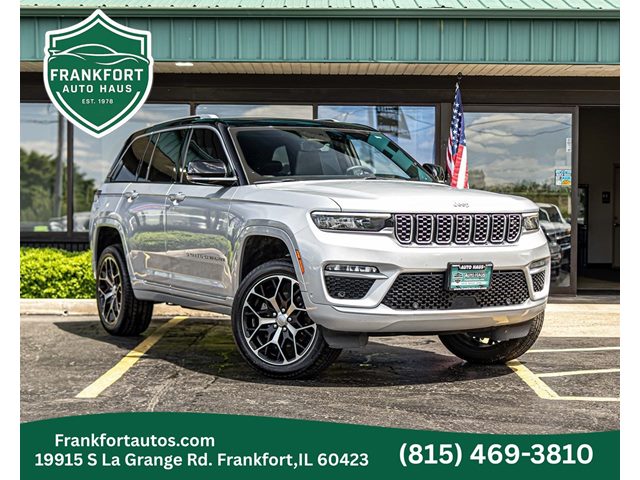 Silver Zynith 2022 Jeep Grand Cherokee SUV / Crossover Four-Wheel Drive Automatic