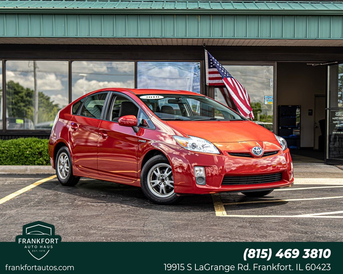 Barcelona Red Metallic 2010 Toyota Prius Hatchback Front-Wheel Drive Automatic