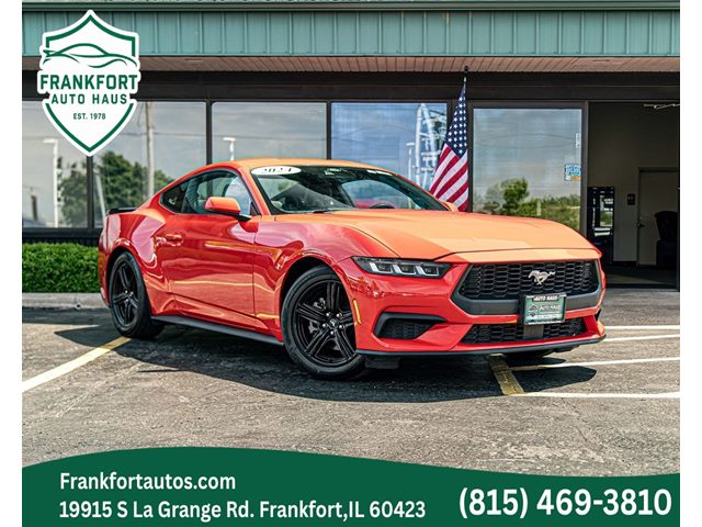 Race Red 2024 Ford Mustang Coupe Rear-Wheel Drive Automatic