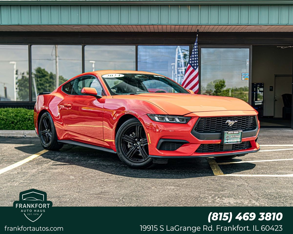 Race Red 2024 Ford Mustang Coupe Rear-Wheel Drive Automatic