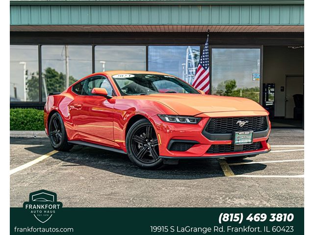 Race Red 2024 Ford Mustang Coupe Rear-Wheel Drive Automatic