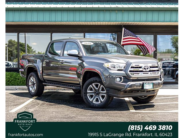Magnetic Gray Metallic 2016 Toyota Tacoma Pickup Truck Four-Wheel Drive Automatic