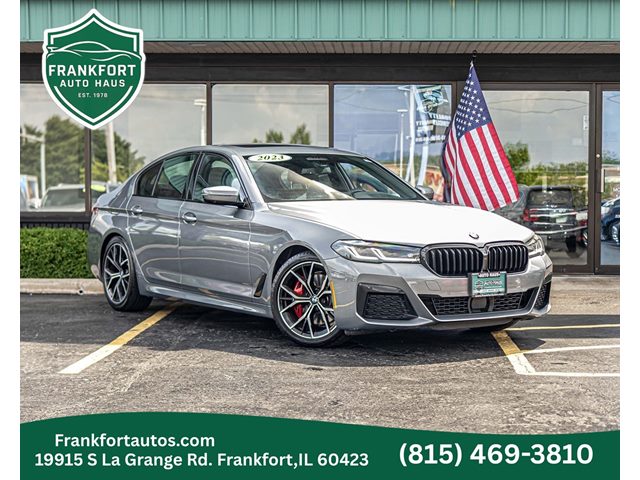 Skyscraper Gray Metallic 2023 BMW 5 Series Sedan All-Wheel Drive Automatic
