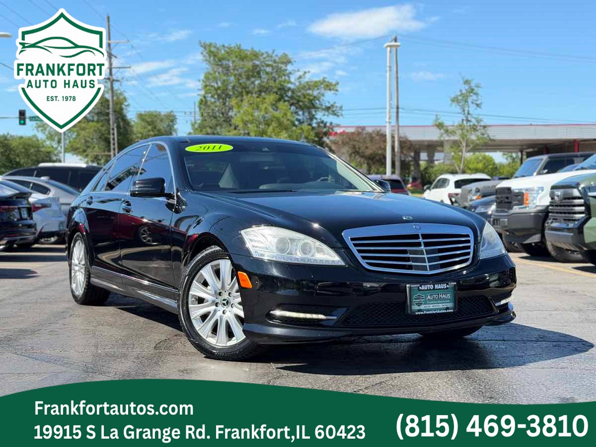 Black 2011 Mercedes-Benz S-Class Sedan All-Wheel Drive Automatic