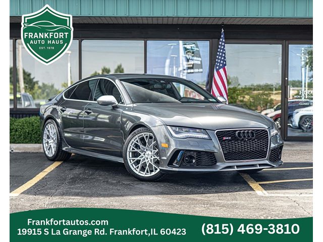 Gray 2015 Audi RS 7 Sedan All-Wheel Drive Automatic