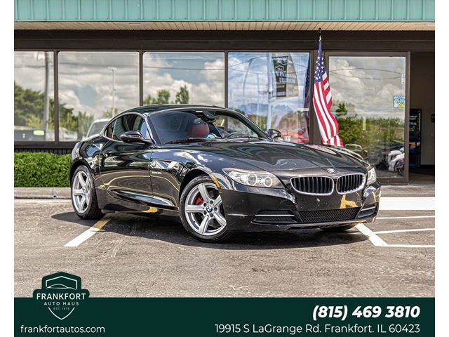 Black Sapphire Metallic 2009 BMW Z4 Convertible Rear-Wheel Drive Manual