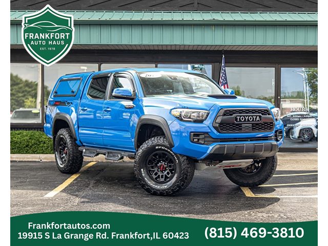 Voodoo Blue 2019 Toyota Tacoma Pickup Truck Four-Wheel Drive Automatic