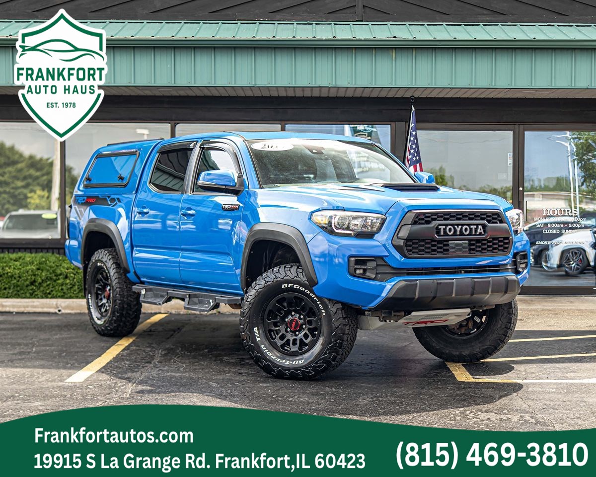 Voodoo Blue 2019 Toyota Tacoma Pickup Truck Four-Wheel Drive Automatic