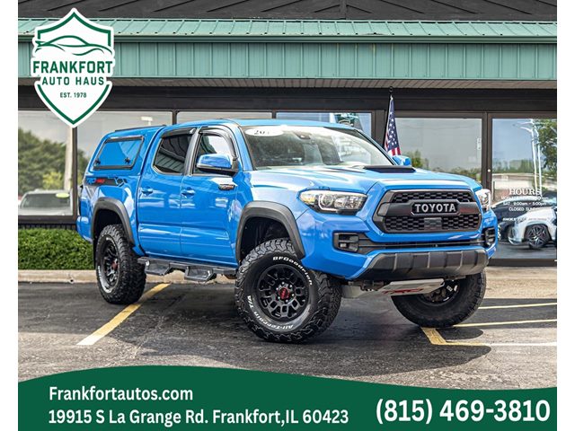 Voodoo Blue 2019 Toyota Tacoma Pickup Truck Four-Wheel Drive Automatic