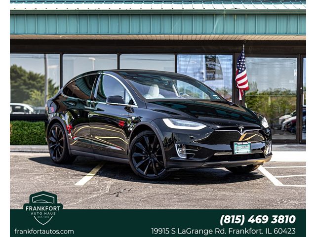 Solid Black 2020 Tesla Model X SUV / Crossover All-Wheel Drive Automatic
