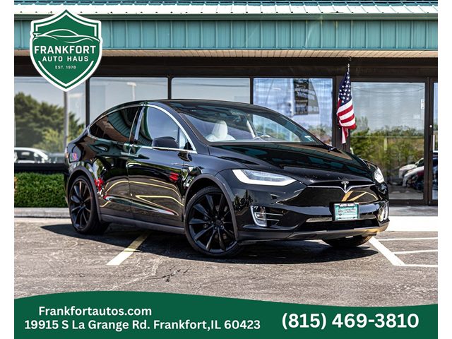 Solid Black 2020 Tesla Model X SUV / Crossover All-Wheel Drive Automatic