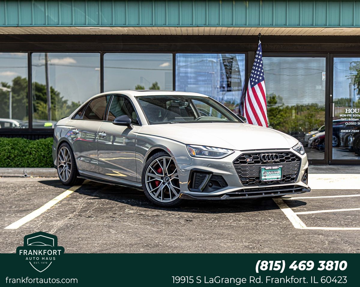 Quantum Gray 2021 Audi S4 Sedan All-Wheel Drive Automatic