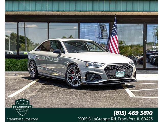 Quantum Gray 2021 Audi S4 Sedan All-Wheel Drive Automatic