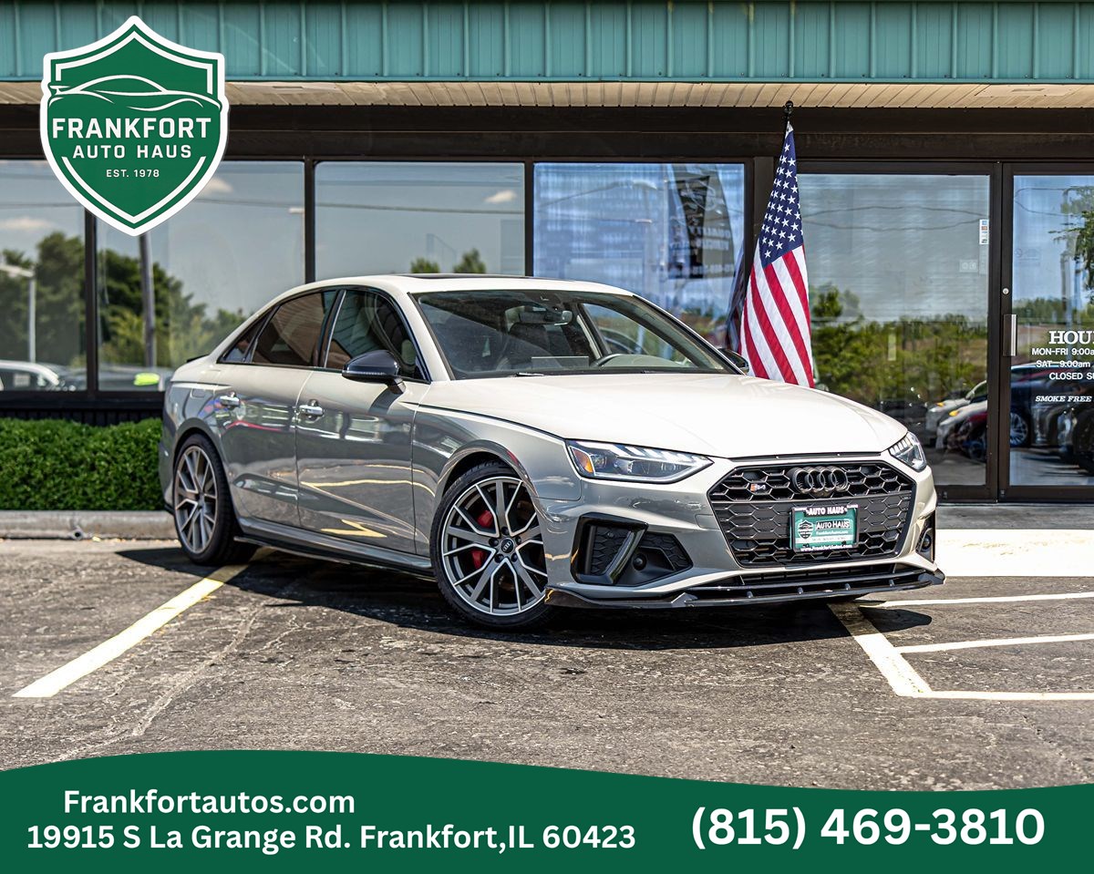 Quantum Gray 2021 Audi S4 Sedan All-Wheel Drive Automatic