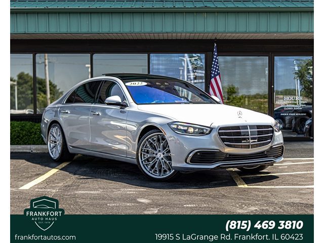 Cirrus Silver 2022 Mercedes-Benz S-Class Sedan All-Wheel Drive Automatic
