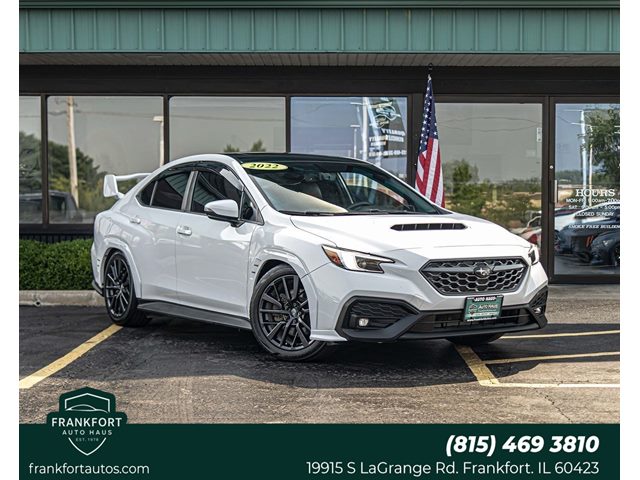 Ceramic White 2022 Subaru WRX Sedan All-Wheel Drive Manual