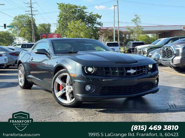 Ashen Gray Metallic 2012 Chevrolet Camaro Coupe Rear-Wheel Drive Automatic