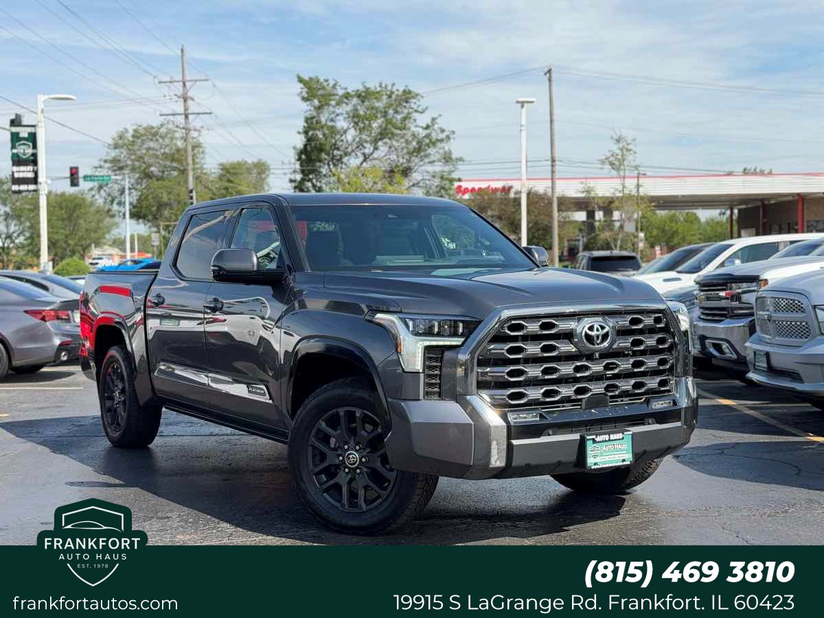 Magnetic Gray Metallic 2023 Toyota Tundra Pickup Truck Four-Wheel Drive Automatic