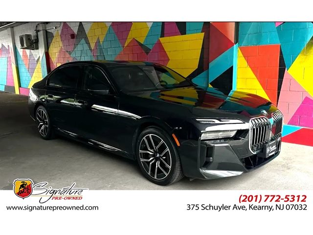 Black Sapphire Metallic 2025 BMW 7 Series 740i xDrive Sedan All-Wheel Drive Automatic