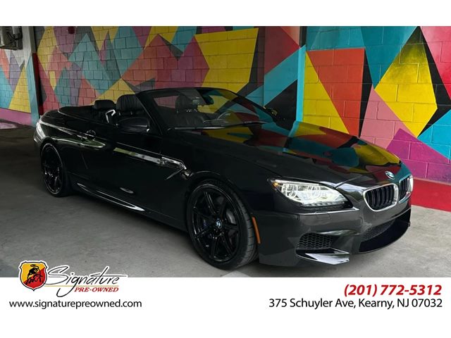 Black Sapphire Metallic 2014 BMW M6 Convertible RWD Convertible Rear-Wheel Drive Automatic