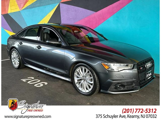 Daytona Gray Pearl Effect 2018 Audi S6 Sedan All-Wheel Drive Automatic
