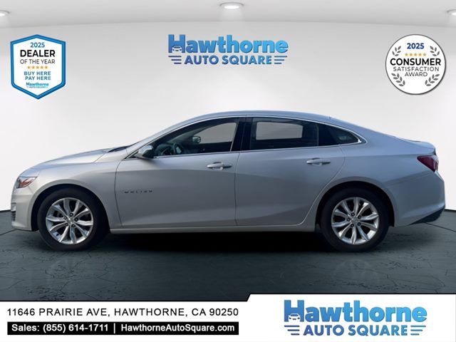 Silver Ice Metallic 2021 Chevrolet Malibu LT FWD Sedan Front-Wheel Drive Automatic