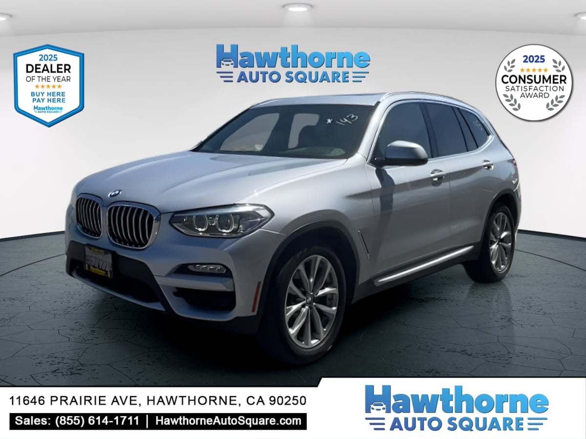 シルバーX3 Used 2018 BMW X3 xDrive30i in Hawthorne