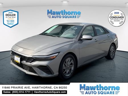 2024 Hyundai Elantra Hybrid Blue