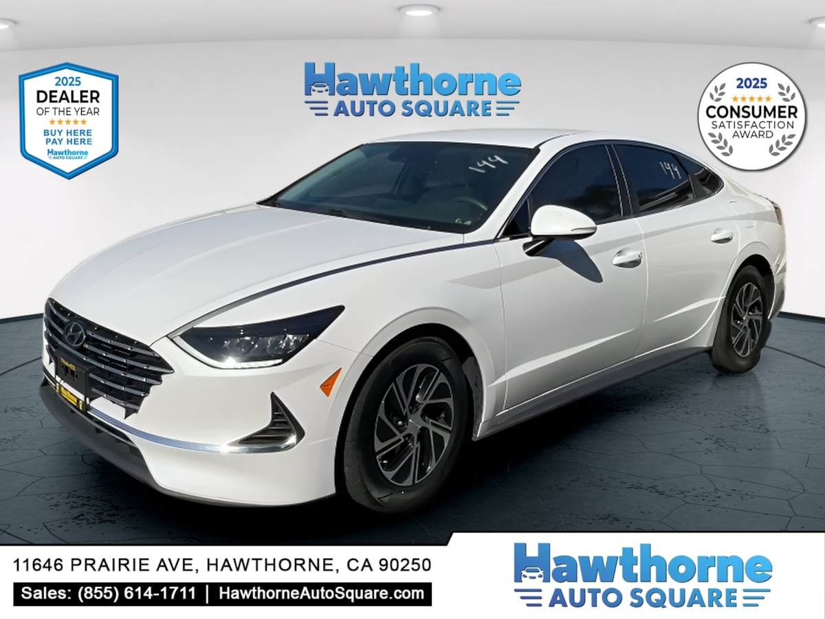 2021 Hyundai Sonata Hybrid Blue