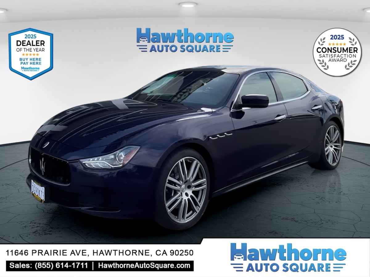 2015 Maserati Ghibli S Q4