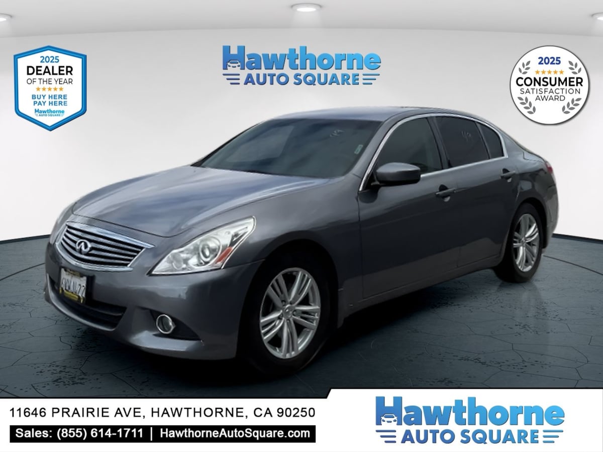 2013 INFINITI G37 Sedan Journey