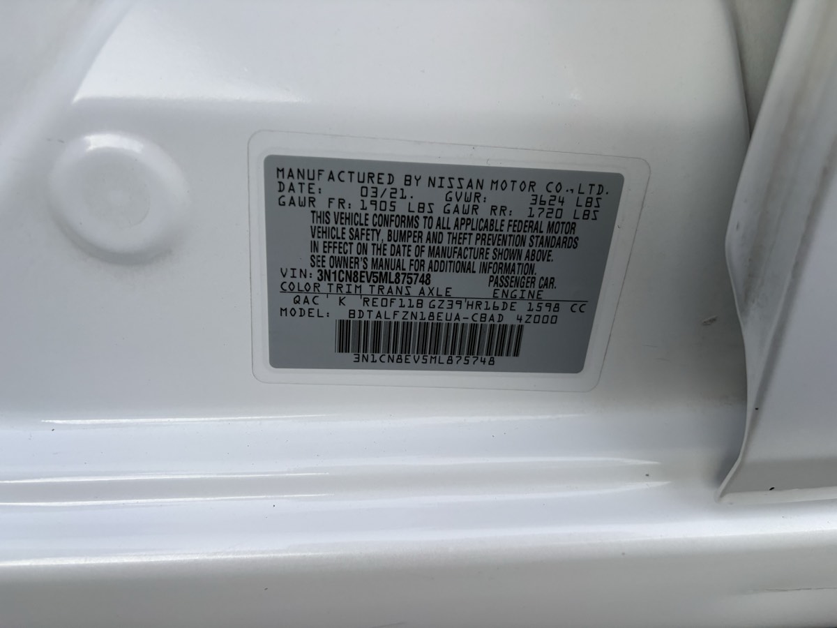 2021 Nissan Versa Sedan SV - Photo 96