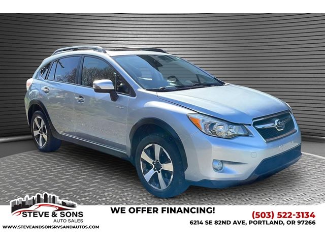 Ice Silver Metallic 2015 Subaru Crosstrek Hybrid XV Touring AWD SUV / Crossover All-Wheel Drive Automatic