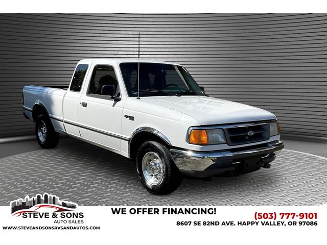 Oxford White (CC) 1997 Ford Ranger XL Extended Cab SB Pickup Truck Rear-Wheel Drive Manual