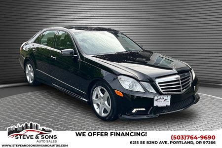 2011 Mercedes-Benz E 350 4MATIC Sport Sedan