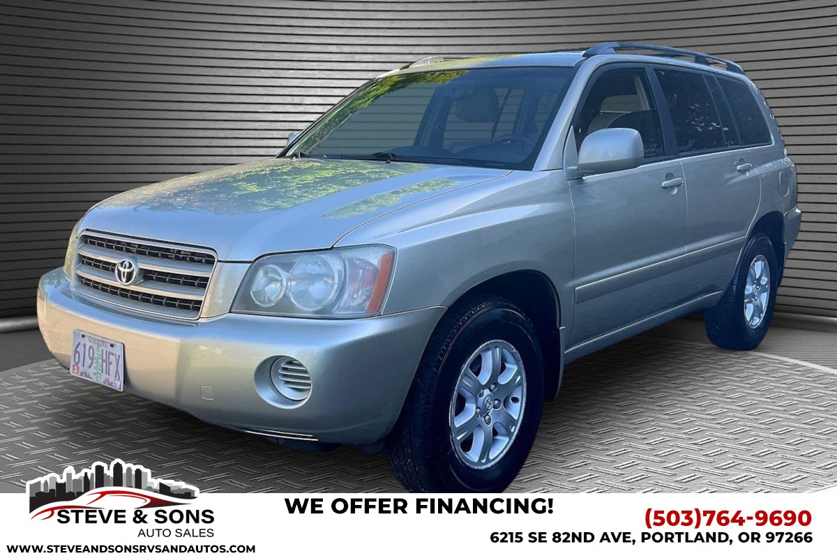 2003 Toyota Highlander 4x4's photo