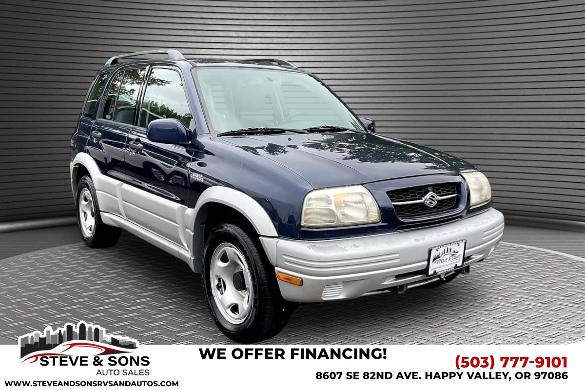Baltic Blue Metallic 2000 Suzuki Grand Vitara SUV / Crossover Four-Wheel Drive Automatic