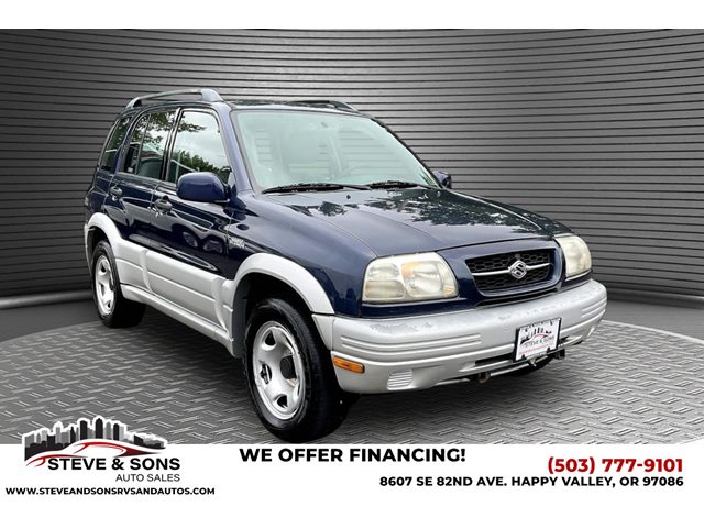 Baltic Blue Metallic 2000 Suzuki Grand Vitara SUV / Crossover Four-Wheel Drive Automatic