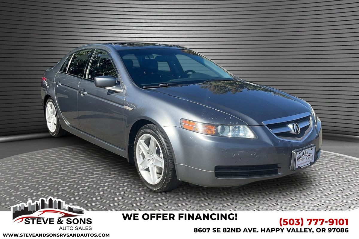 Gray 2006 Acura TL Sedan  Automatic