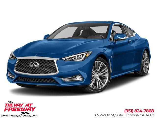 Gray (Liquid Platinum) 2017 INFINITI Q60 Coupe Rear-Wheel Drive Automatic