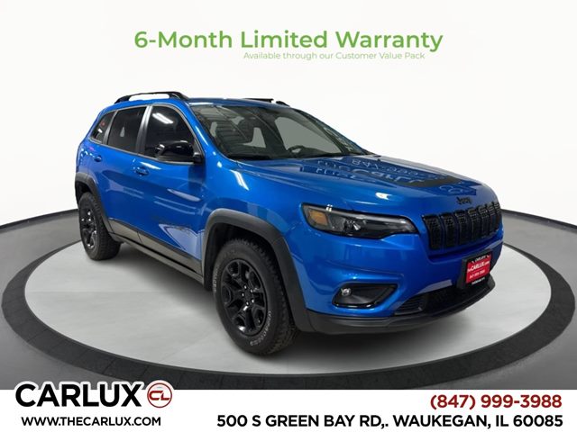 Hydro Blue Pearlcoat 2022 Jeep Cherokee SUV / Crossover Four-Wheel Drive Automatic