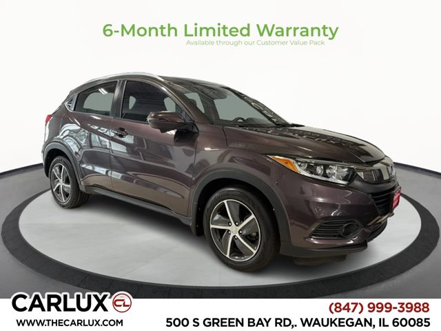 Midnight Amethyst Metallic 2021 Honda HR-V EX AWD SUV / Crossover All-Wheel Drive Automatic