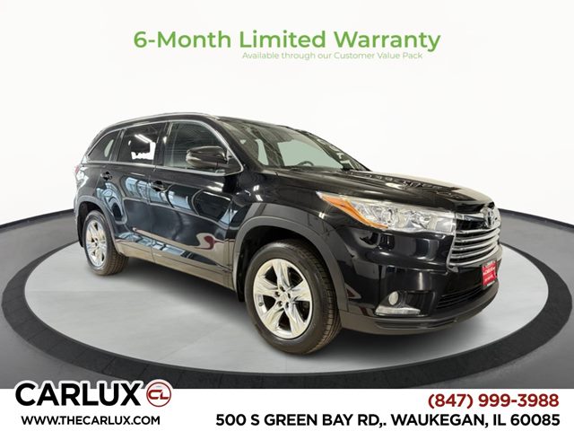 Attitude Black Metallic 2015 Toyota Highlander SUV / Crossover All-Wheel Drive Automatic