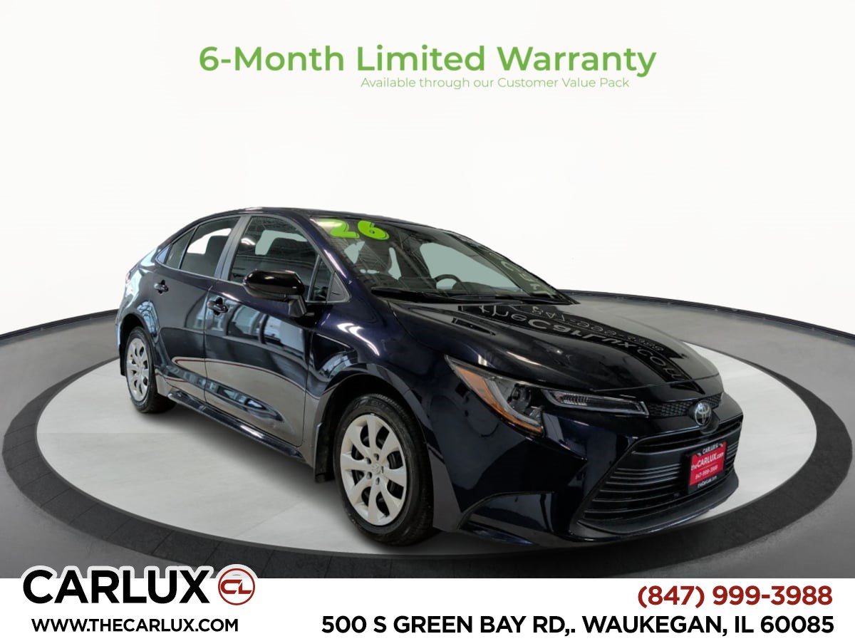 Blueprint 2026 Toyota Corolla Sedan Front-Wheel Drive Automatic