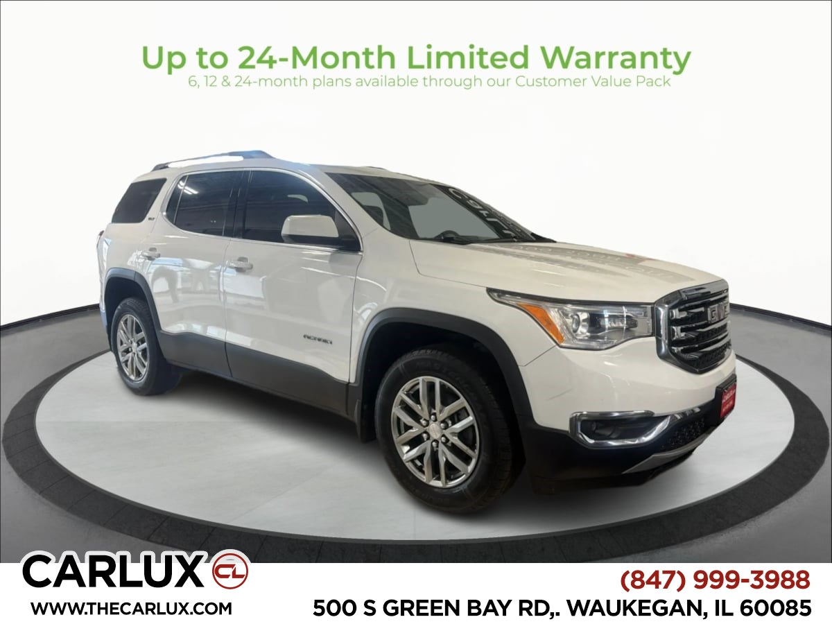 Summit White 2019 GMC Acadia SUV / Crossover Four-Wheel Drive Automatic